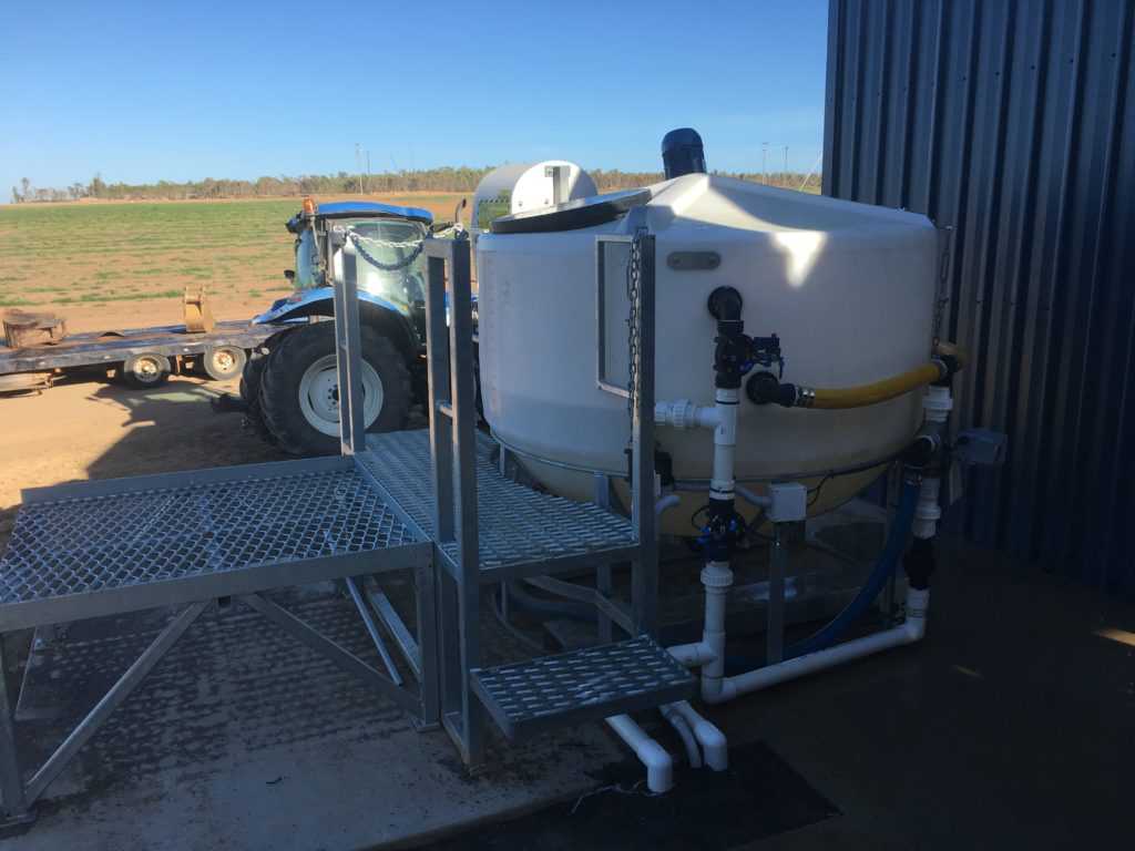 Fertilizer batching systems